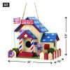 Songbird Valley God Bless America Patriotic Bird House