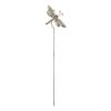 Accent Plus Mixed Pattern Metal Dragonfly Garden Stake - 39 inches