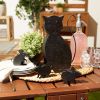 Accent Plus Cat and Mice Metal Garden Sculpture Set