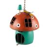 Accent Plus Whimsical Red Mushroom Birdhouse