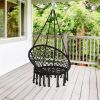 hammock chair; black