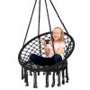 hammock chair; black